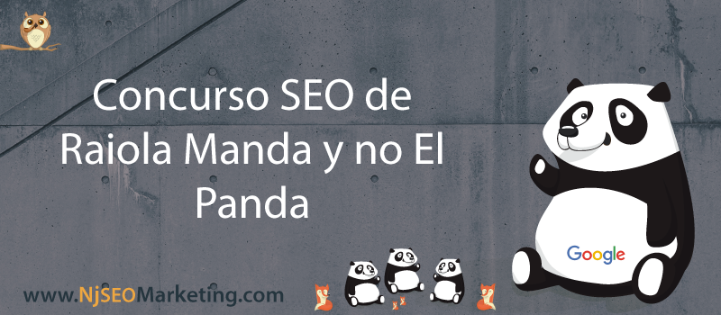 Raiola manda y no el panda | Ninja SEO Marketing