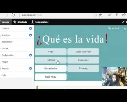 Cómo crear una página web con Drupal
