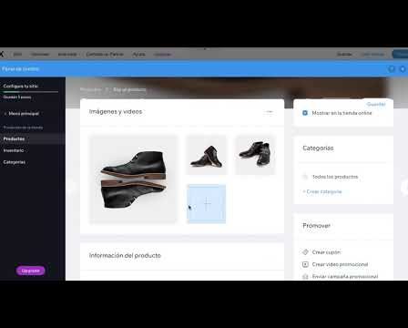 Cómo crear una página web con Wix Stores