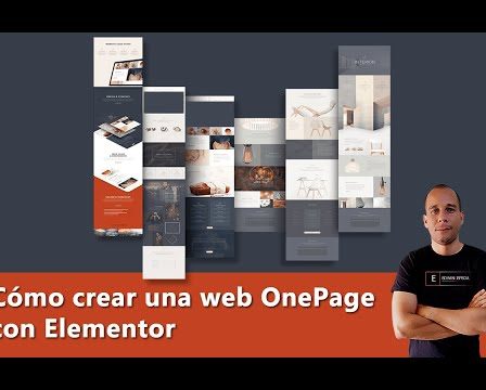 Cómo diseñar una página web de una sola página
